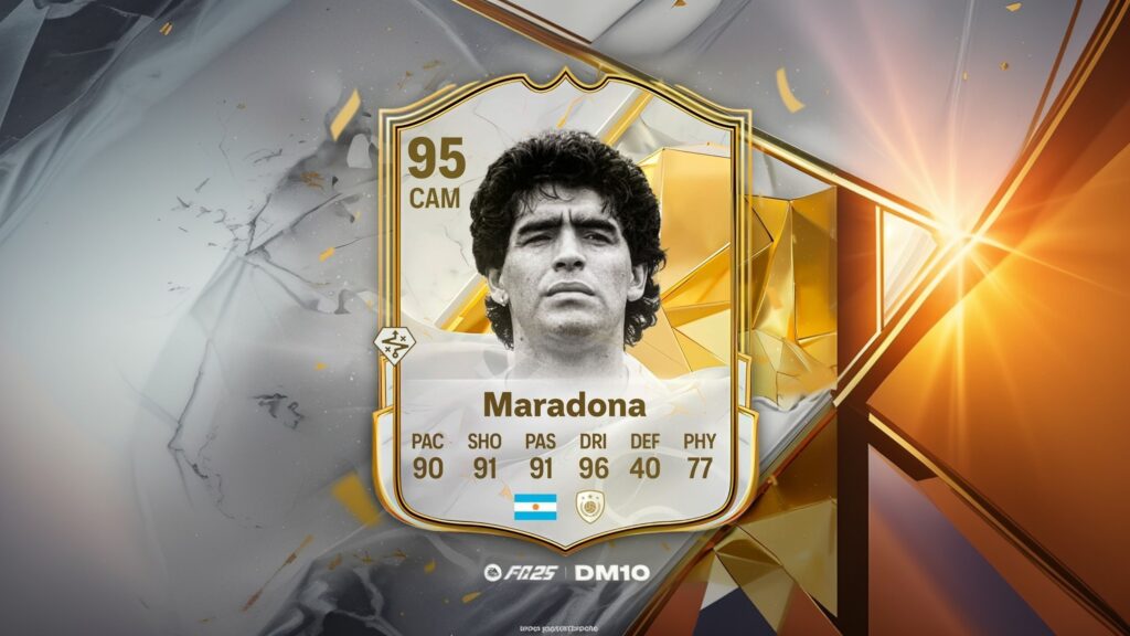 Maradona Base Icon card FC25