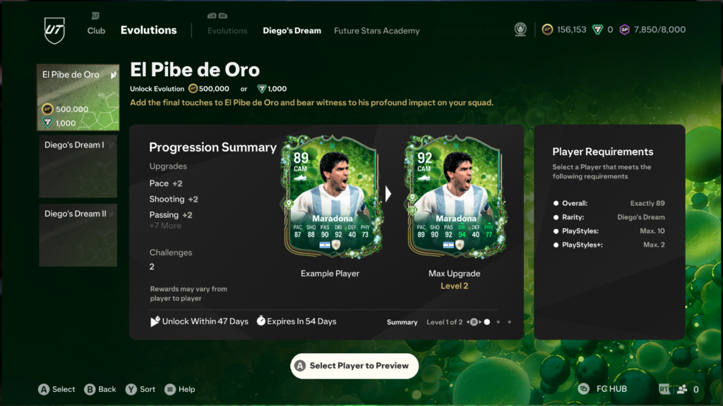 diego's dream evolution در ایونت Grassroot Greats